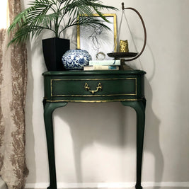 Not For Sale - Small hall table in Artisan Gretel's Forest