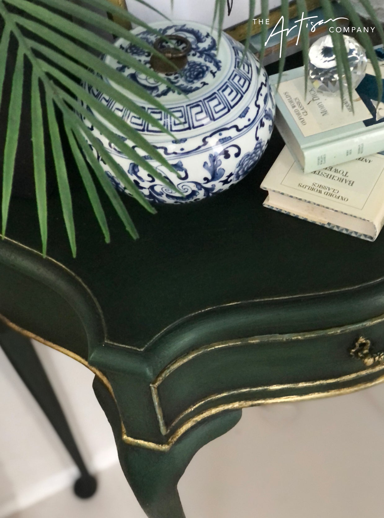 Not For Sale - Small hall table in Artisan Gretel's Forest
