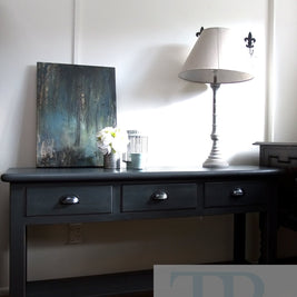 Not For Sale - Commissioned Hall Table in Graphite
