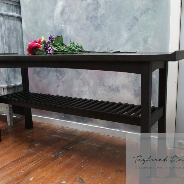 Not For Sale - Commissioned hall table in Graphite