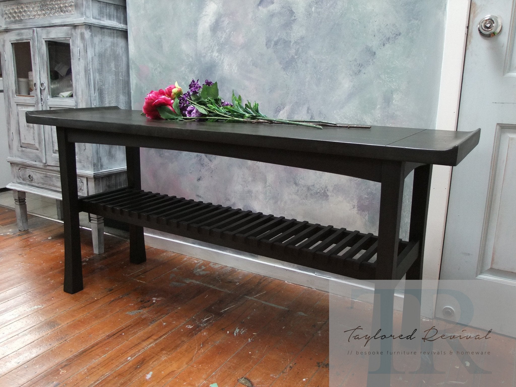 Not For Sale - Commissioned hall table in Graphite