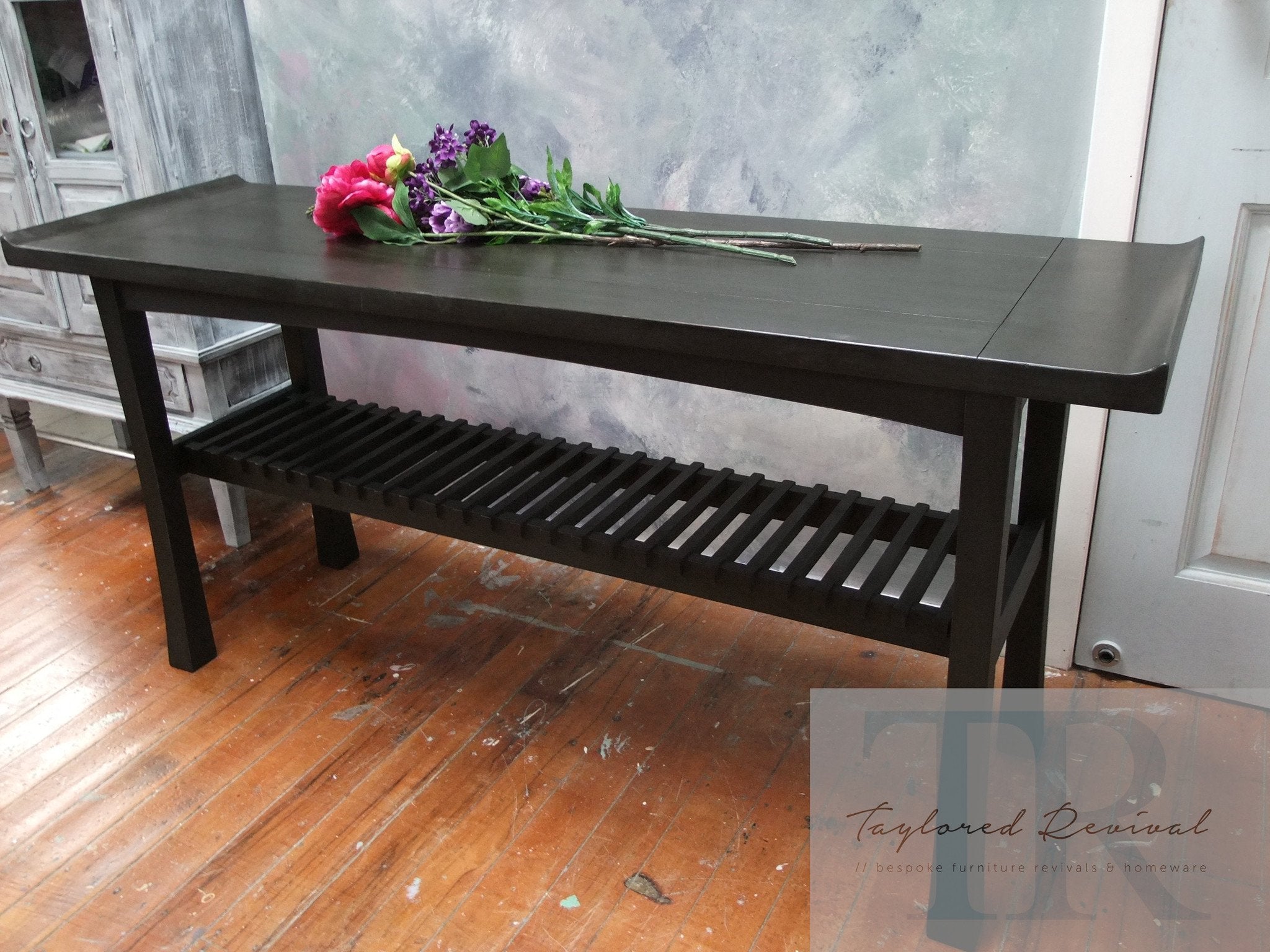 Not For Sale - Commissioned hall table in Graphite