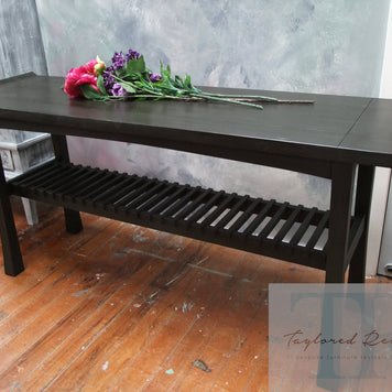 Not For Sale - Commissioned hall table in Graphite