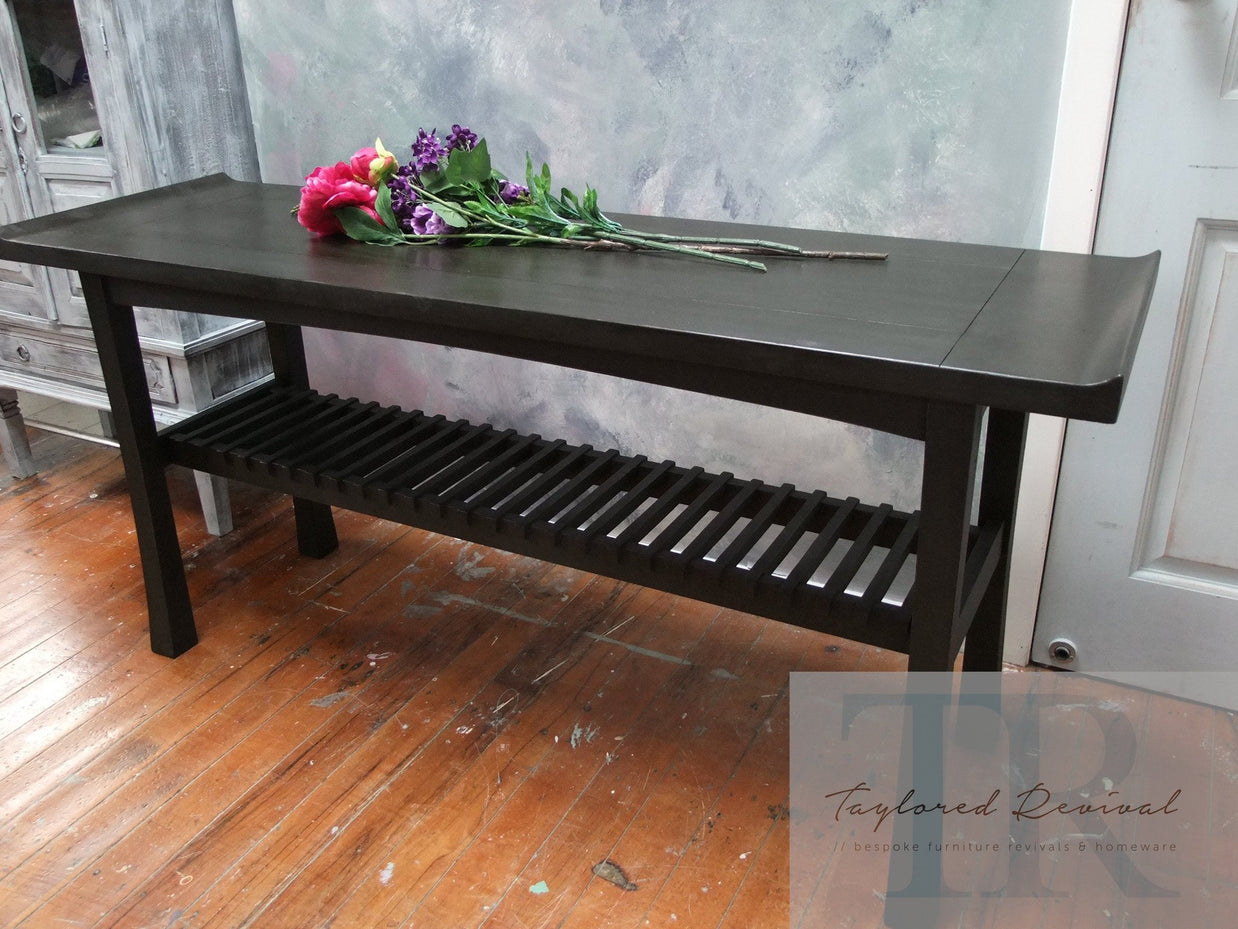 Not For Sale - Commissioned hall table in Graphite