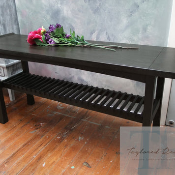Not For Sale - Commissioned hall table in Graphite