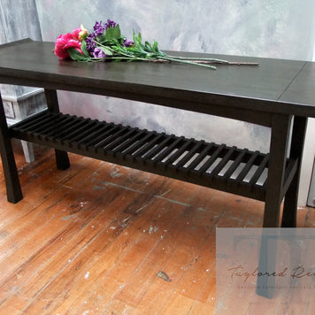 Not For Sale - Commissioned hall table in Graphite
