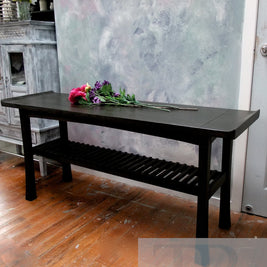 Not For Sale - Commissioned hall table in Graphite