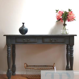 Not For Sale - Harper: Custom blended grey blue hall table