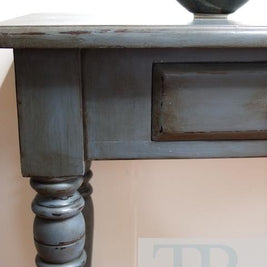 Not For Sale - Harper: Custom blended grey blue hall table