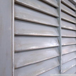 Not For Sale - commissioned headboard shutters