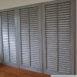 Not For Sale - commissioned headboard shutters