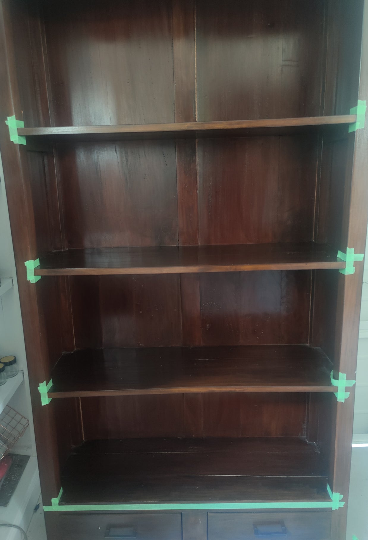 Not For Sale - Commissioned Bookcase in Artisan Premium Chalk Paint