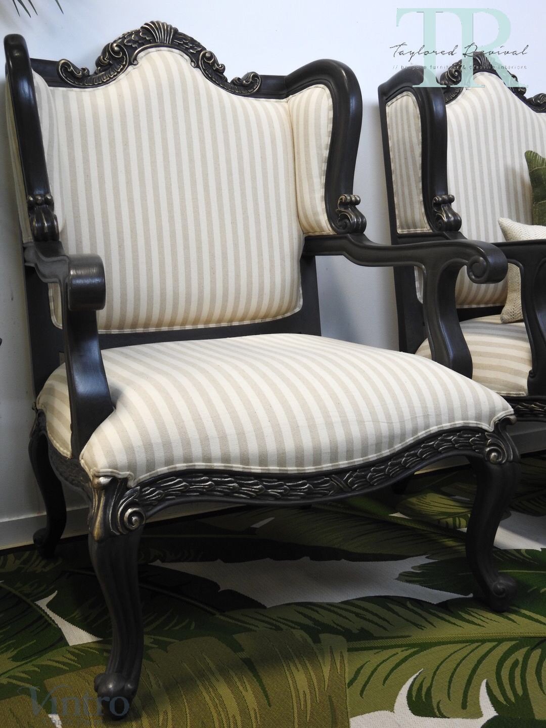 Not For Sale - Commissioned French Style Arm Chairs