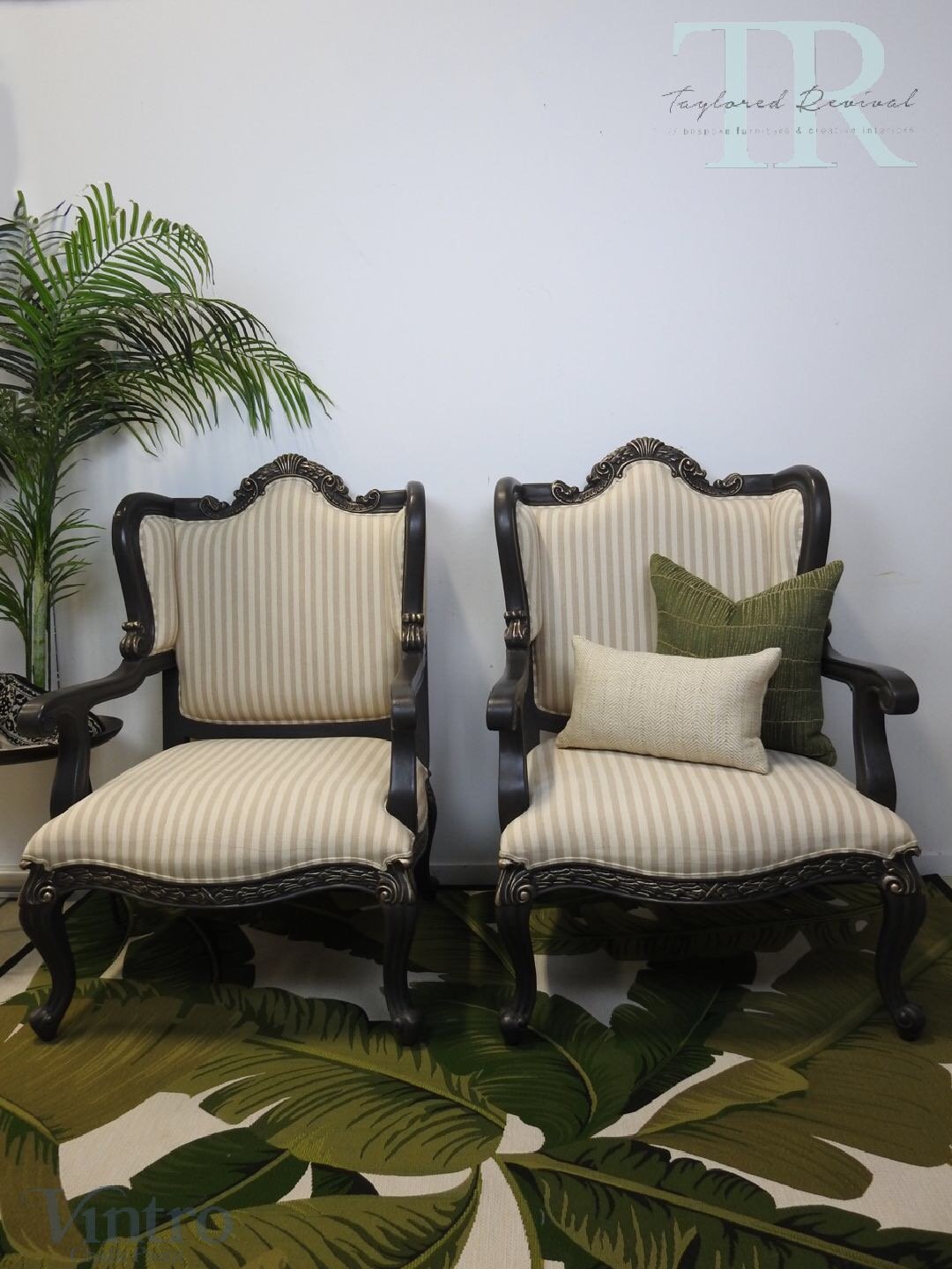 Not For Sale - Commissioned French Style Arm Chairs