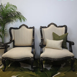 Not For Sale - Commissioned French Style Arm Chairs