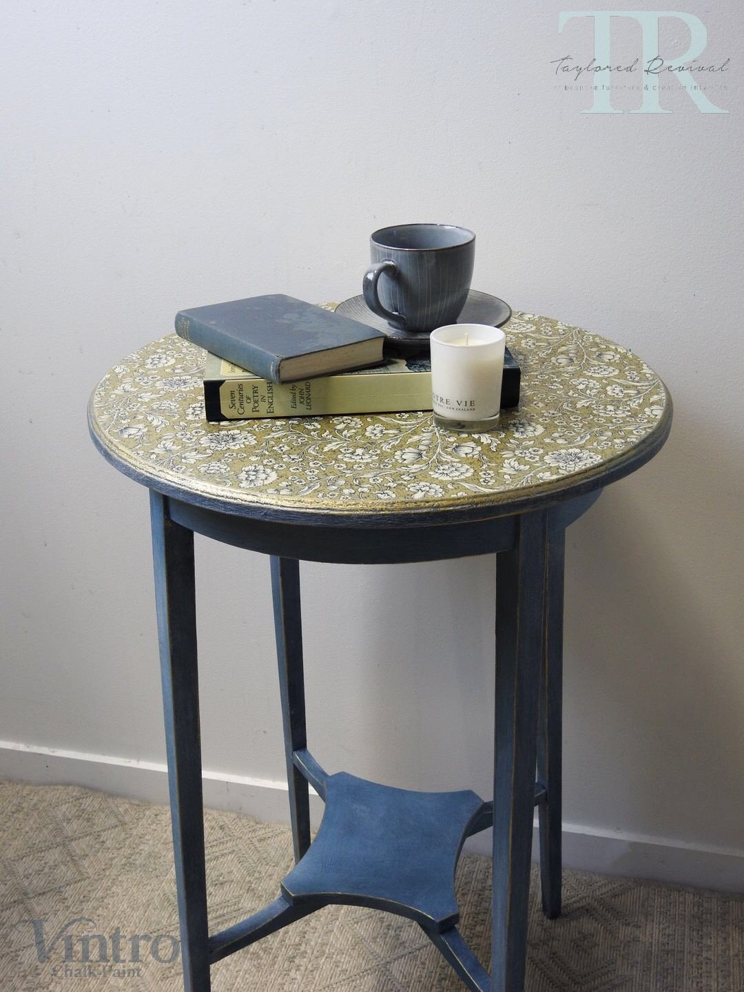 Not For Sale - Decoupaged Side Table
