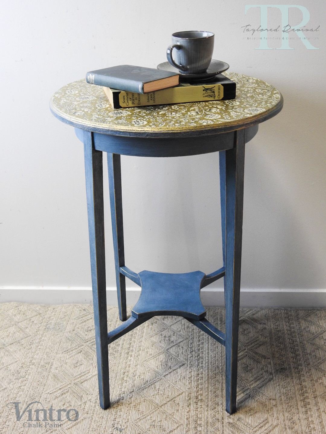 Not For Sale - Decoupaged Side Table