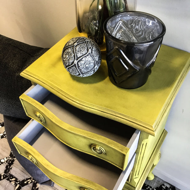 Not For Sale - Kiera: English Yellow small set of drawers