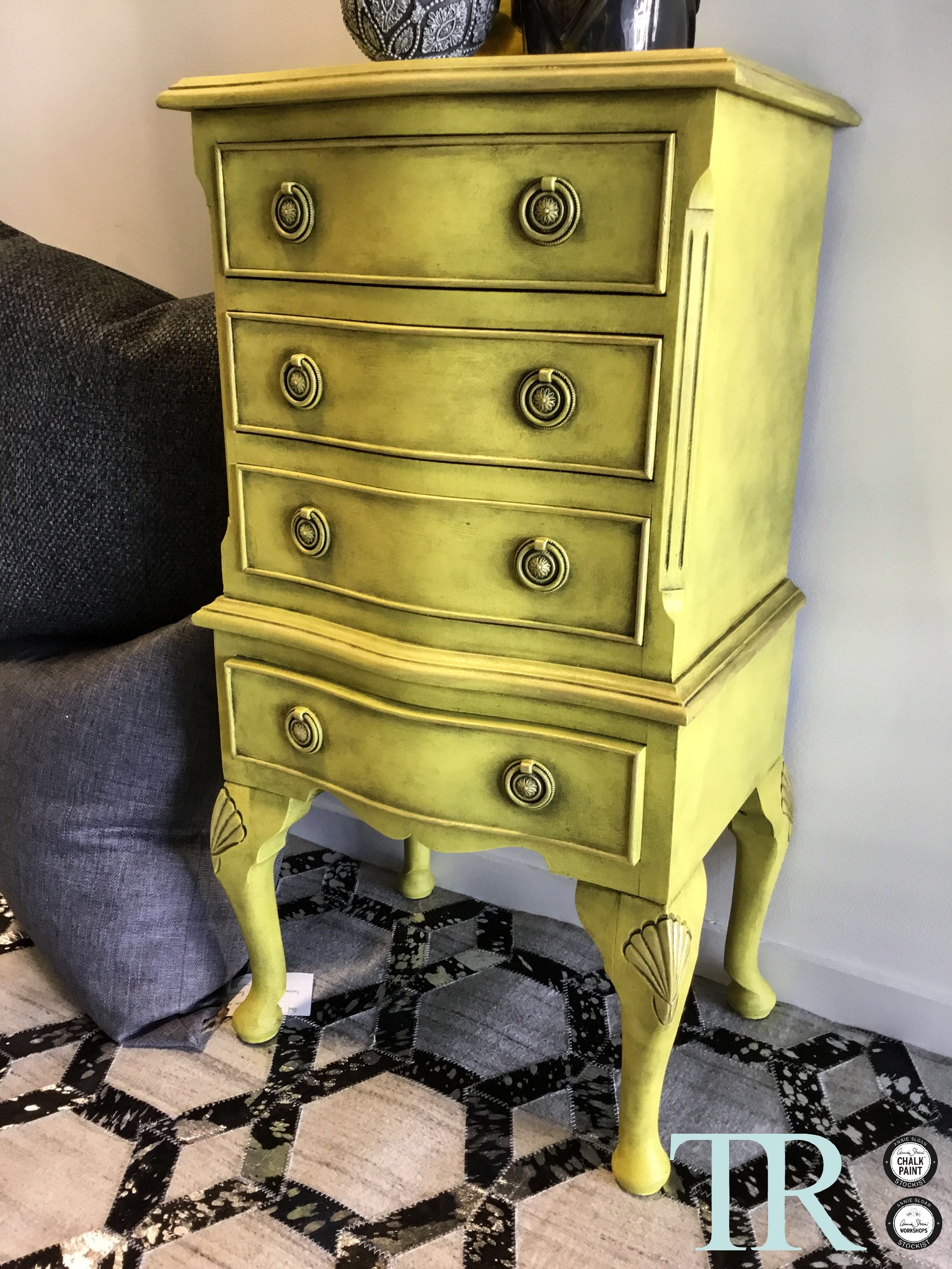 Not For Sale - Kiera: English Yellow small set of drawers