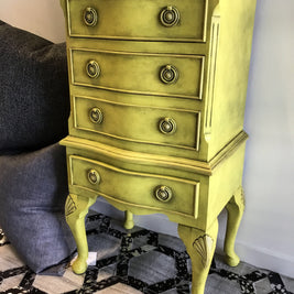 Not For Sale - Kiera: English Yellow small set of drawers