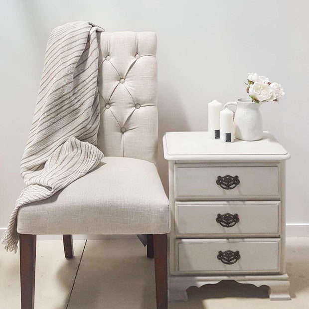 Not For Sale - Commissioned Bedroom furniture in custom mixed Old White