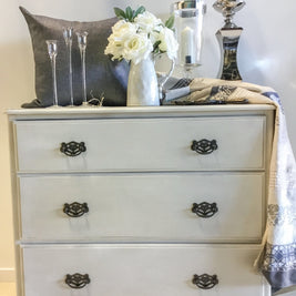 Not For Sale - Commissioned Bedroom furniture in custom mixed Old White