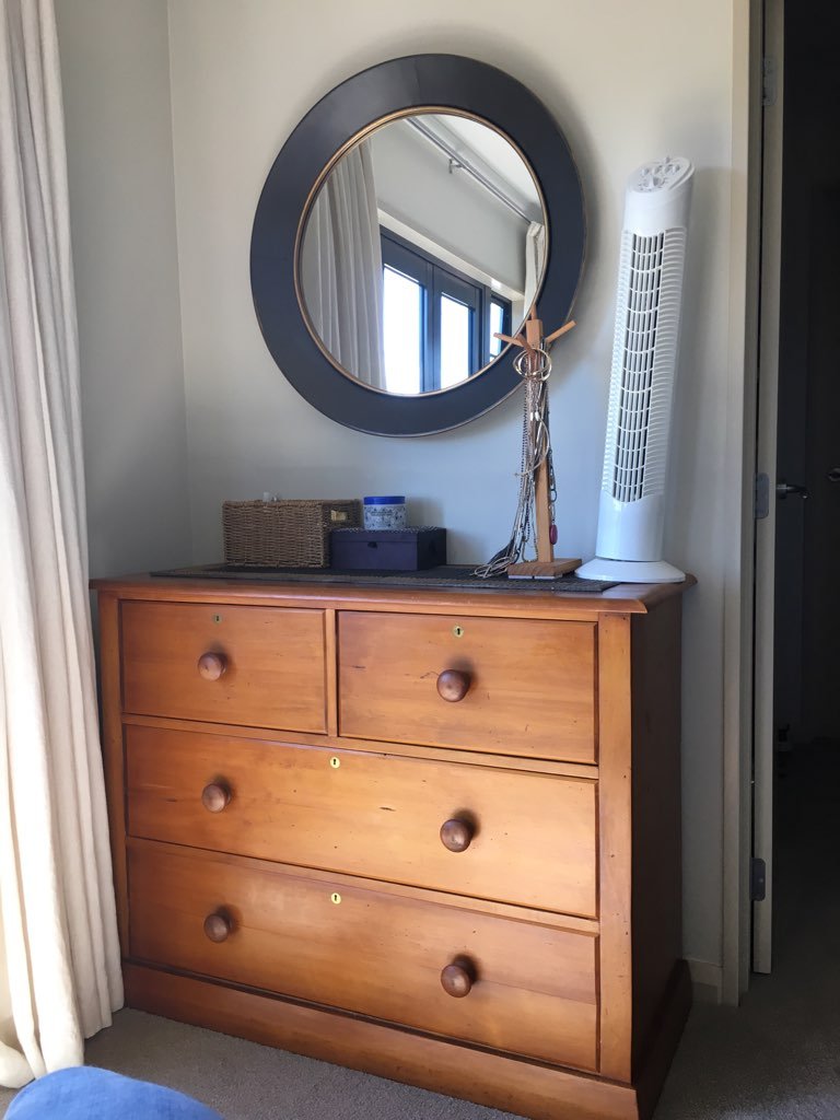 Not For Sale - Commissioned Set of Drawers in Victorian Black
