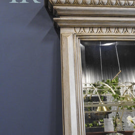 Not For Sale - Talia: Freestanding solid wood french style mirror