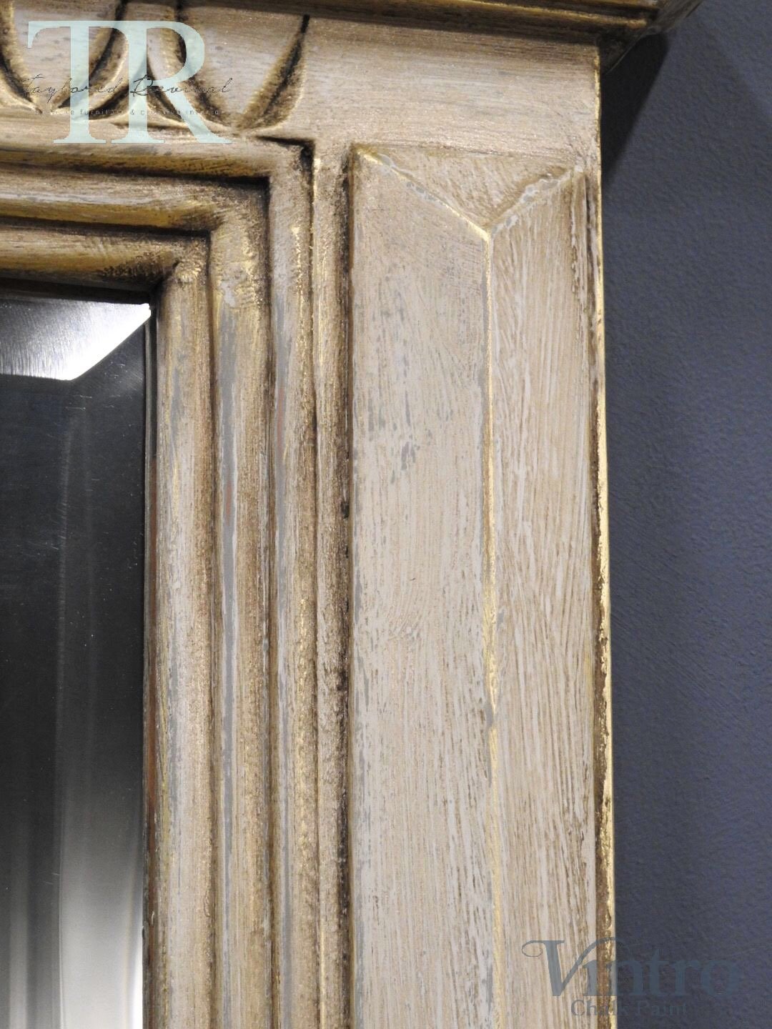 Not For Sale - Talia: Freestanding solid wood french style mirror