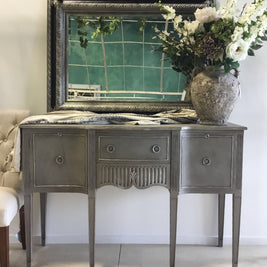 Not For Sale - Commissioned Sideboard and Mirror