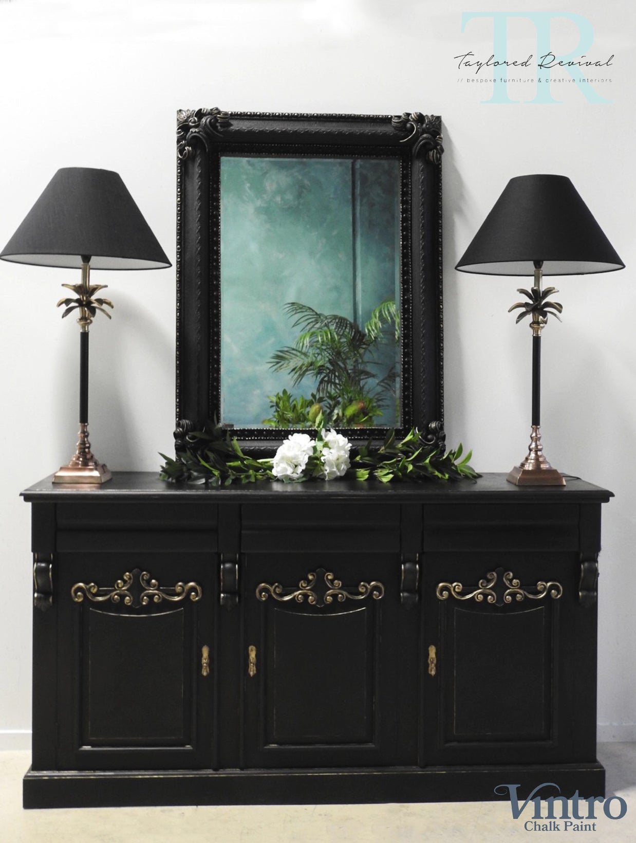 Not For Sale - Commissioned sideboard and mirror