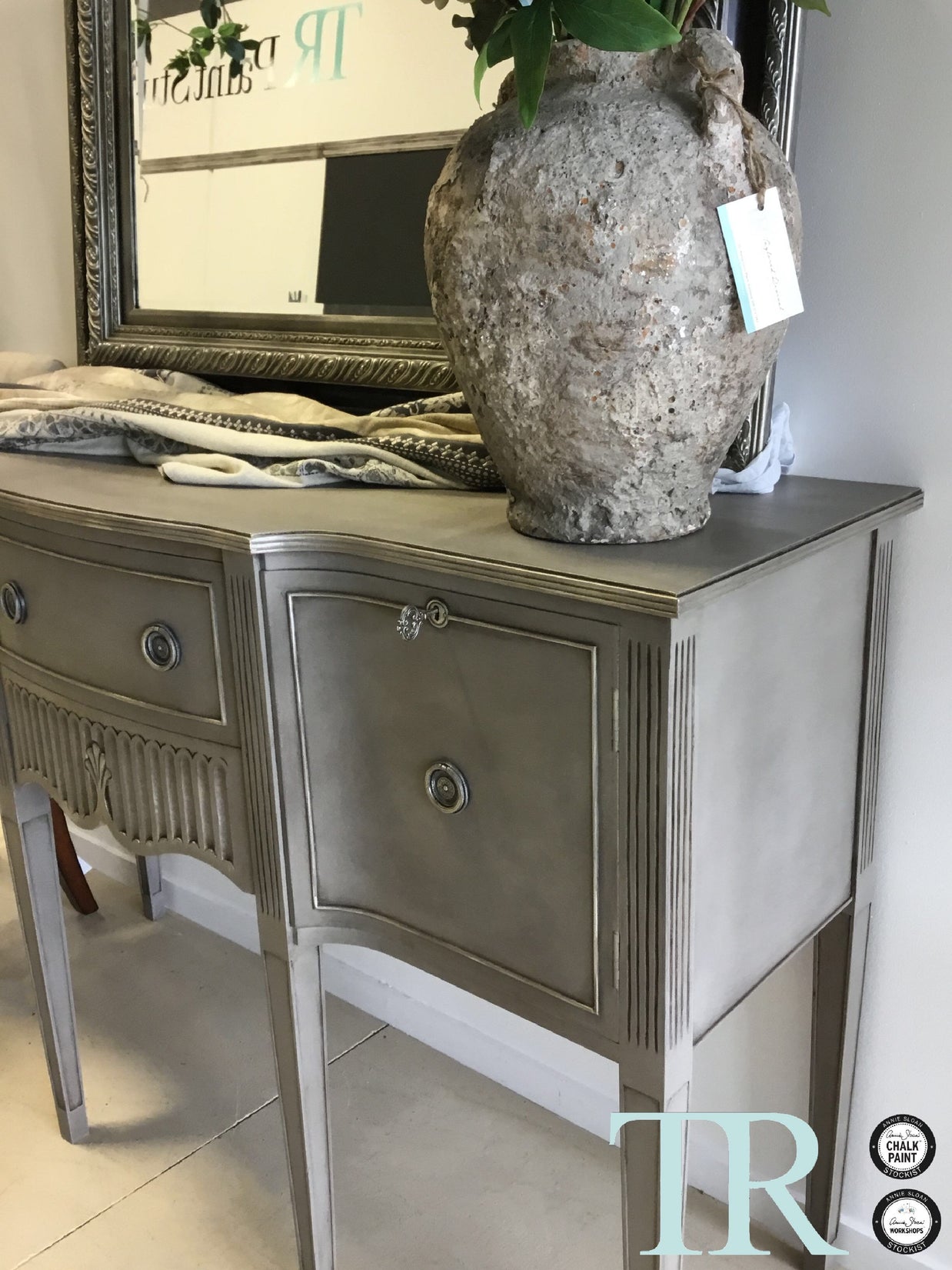 Not For Sale - Commissioned Sideboard and Mirror