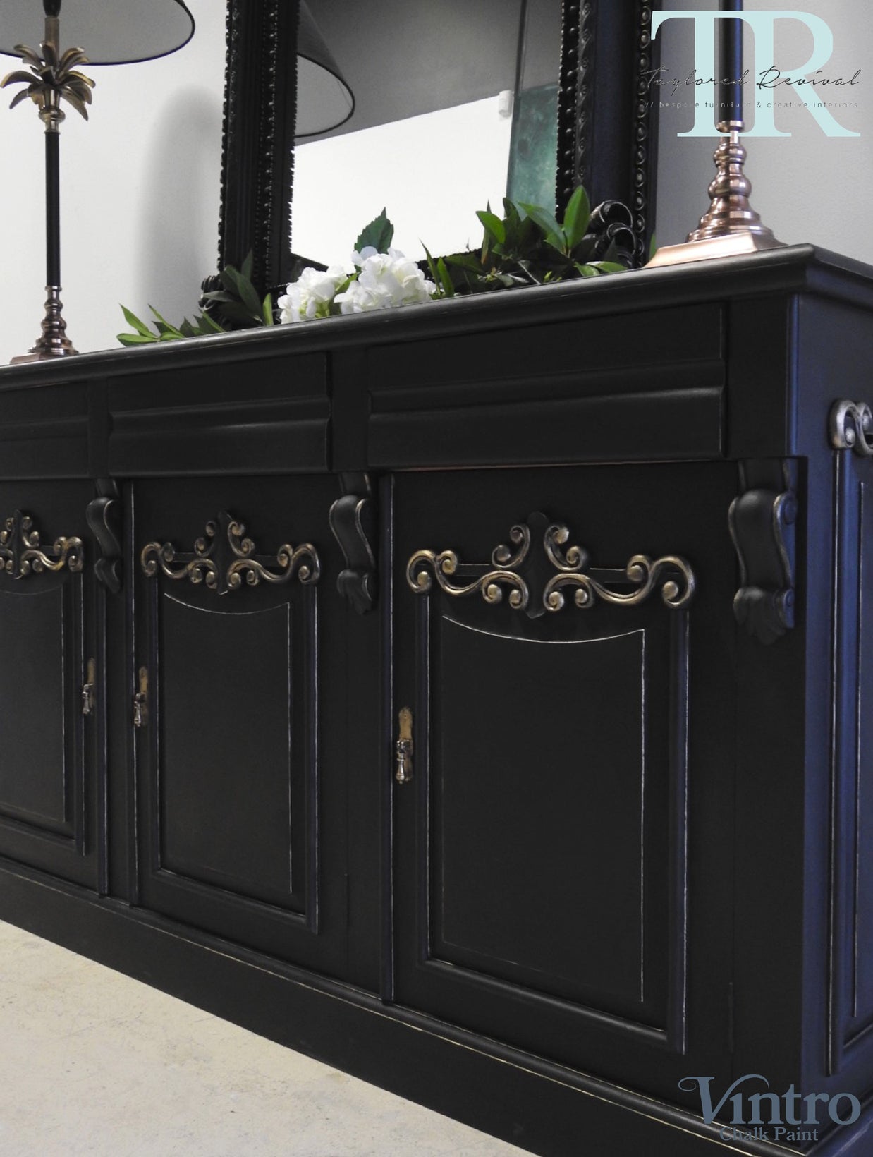 Not For Sale - Commissioned sideboard and mirror