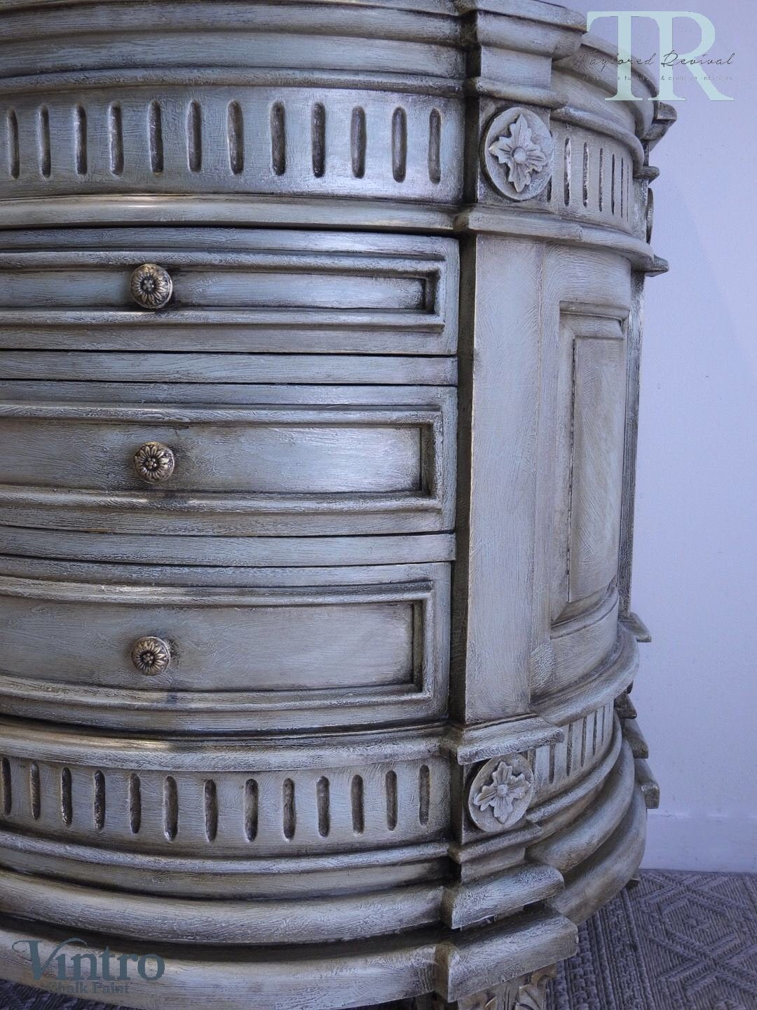 Not For Sale - Abadette : 3 drawer bow front