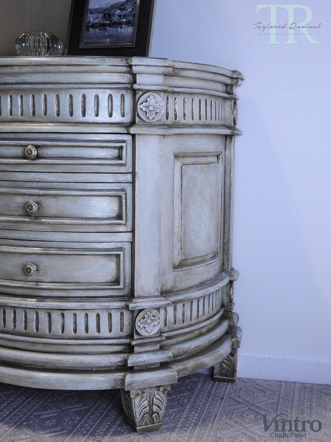 Not For Sale - Abadette : 3 drawer bow front
