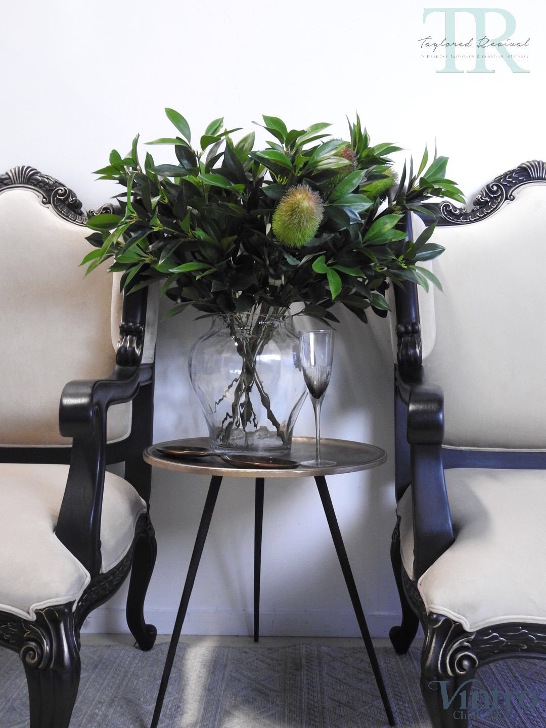 Not For Sale - Commissioned french style armchairs