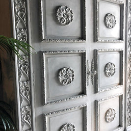 Not For Sale - Elanora : Carved Solid Mahogany Wardrobe (on hold)