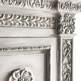 Not For Sale - Elanora : Carved Solid Mahogany Wardrobe (on hold)