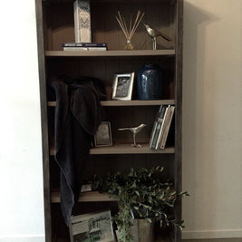 Not For Sale - Alden: Solid Rustic Style Book Case