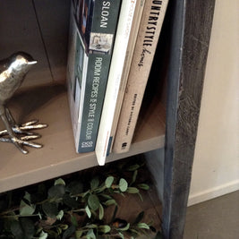 Not For Sale - Alden: Solid Rustic Style Book Case