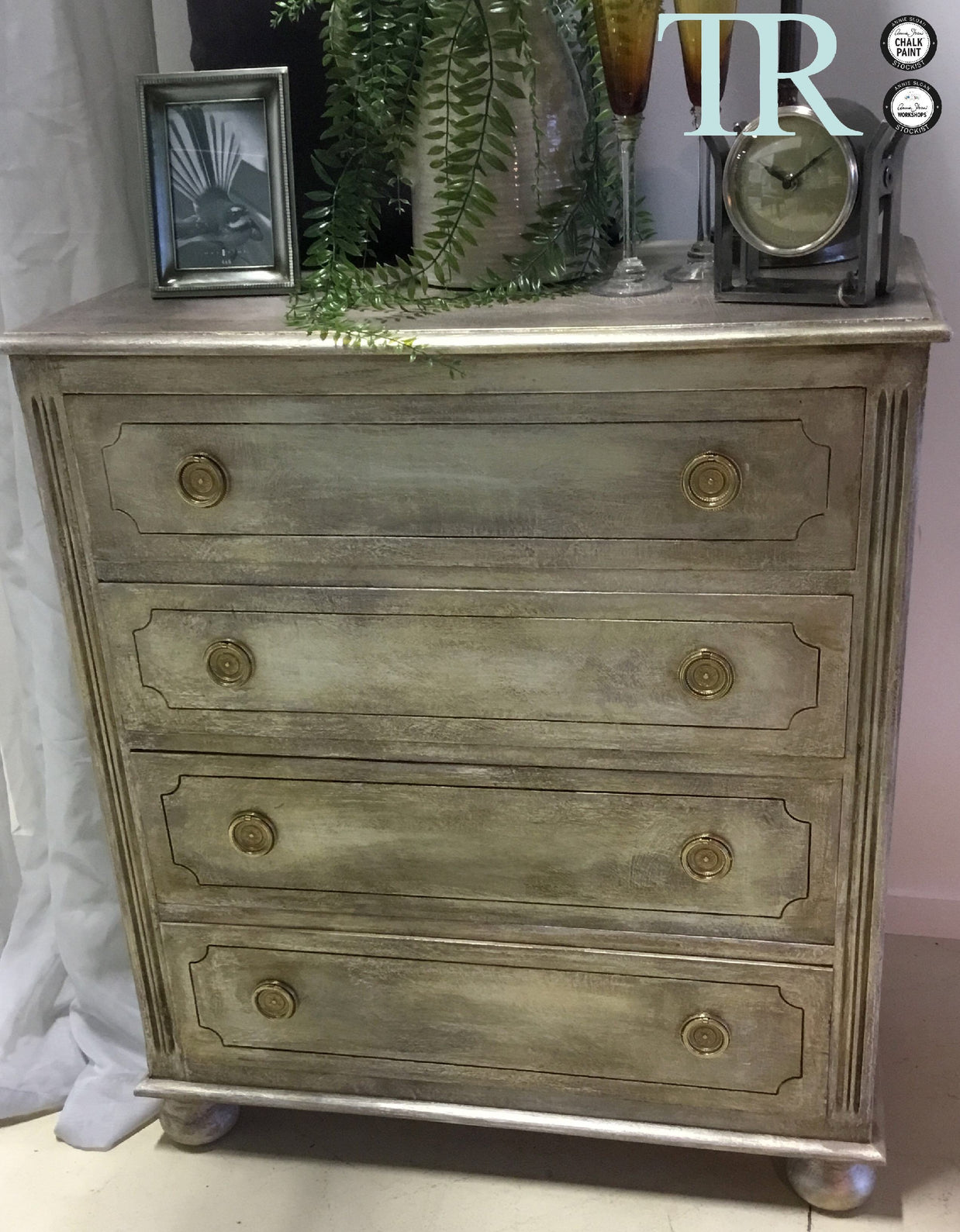 Not For Sale - Aubrey: Rustic elegant set of drawers