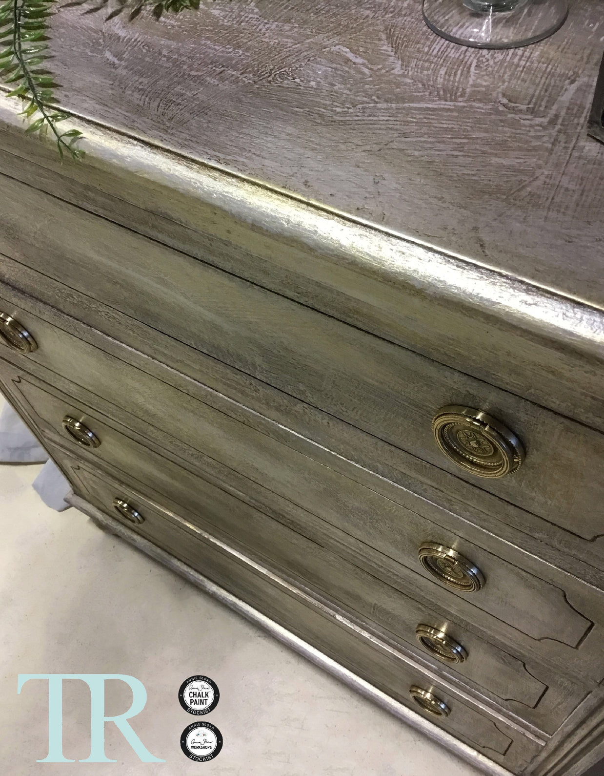 Not For Sale - Aubrey: Rustic elegant set of drawers