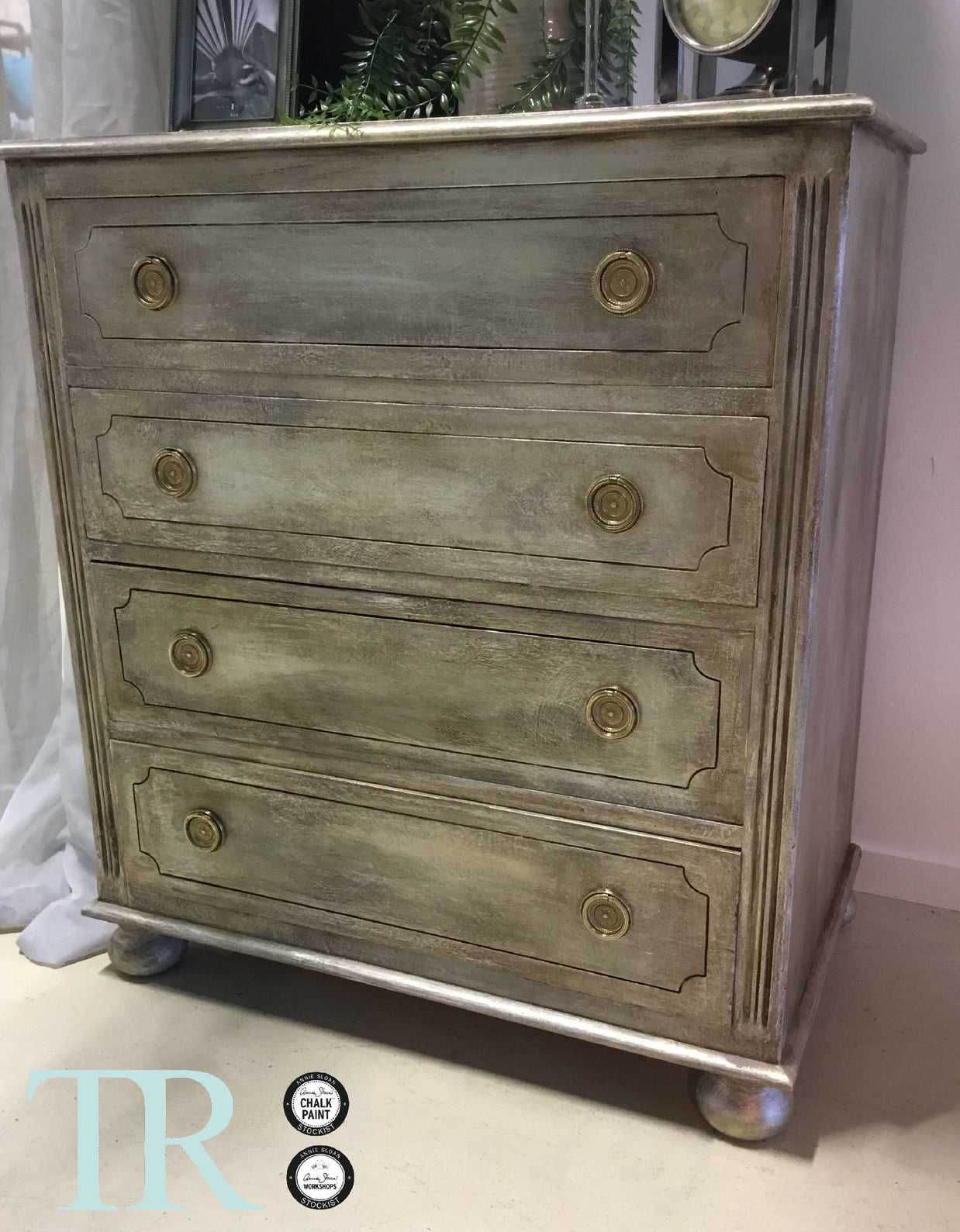 Not For Sale - Aubrey: Rustic elegant set of drawers