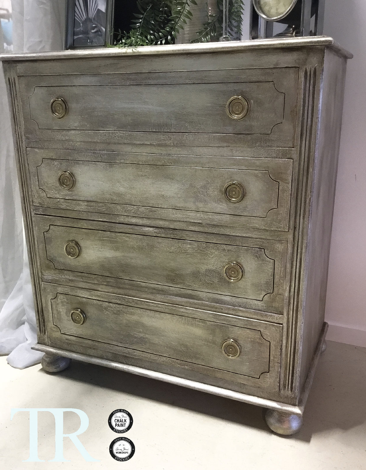 Not For Sale - Aubrey: Rustic elegant set of drawers