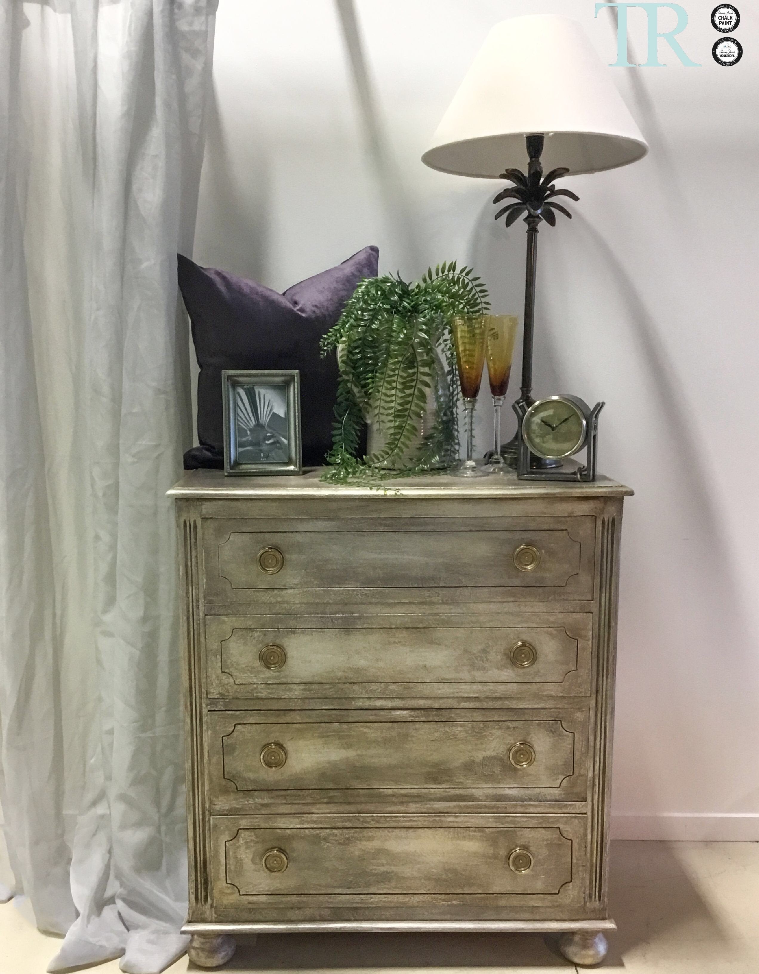 Not For Sale - Aubrey: Rustic elegant set of drawers