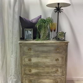 Not For Sale - Aubrey: Rustic elegant set of drawers