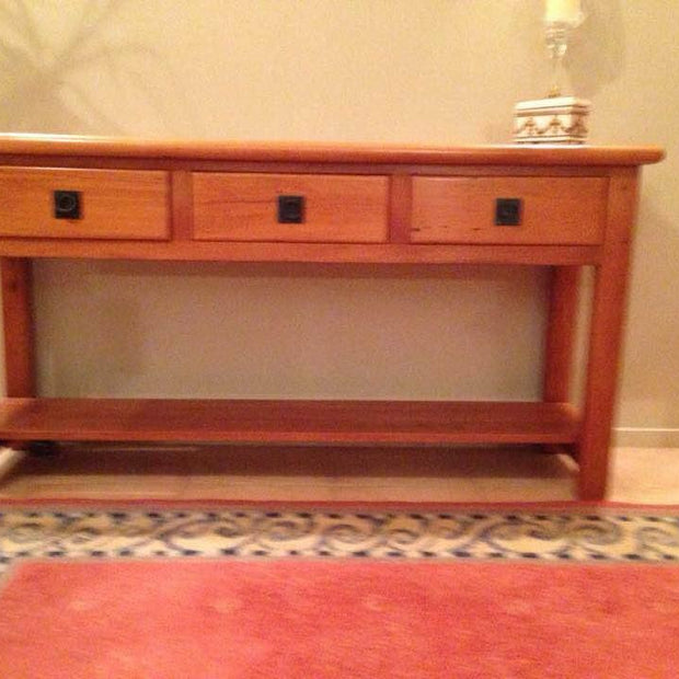 Not For Sale - Commissioned Hall Table in Graphite