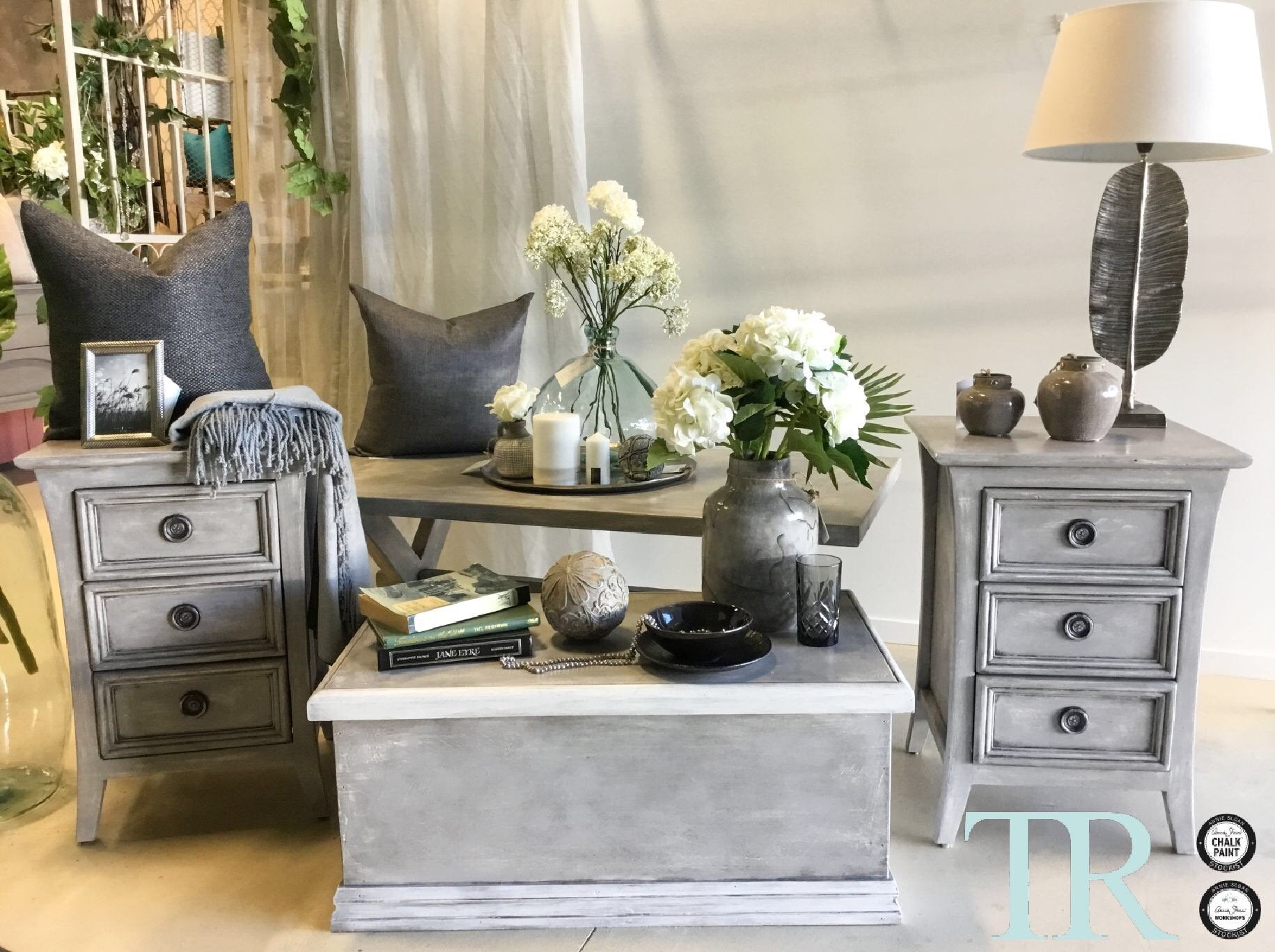 Not For Sale - Commissioned bedsides, table and chest