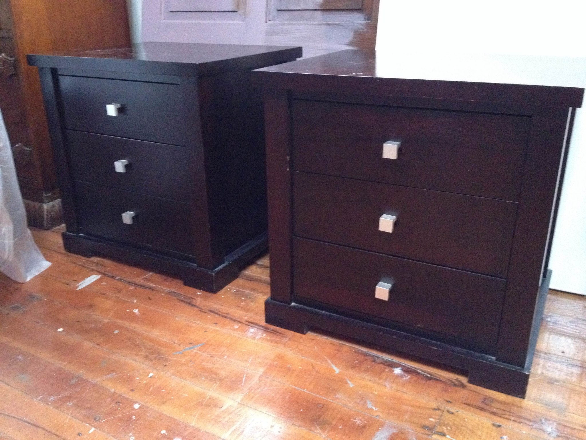 Not For Sale - Commissioned bedside and low cabinet in country grey