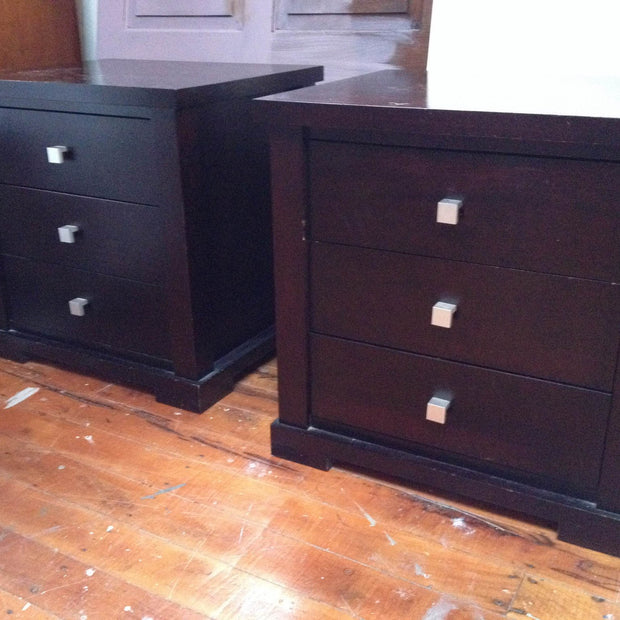 Not For Sale - Commissioned bedside and low cabinet in country grey